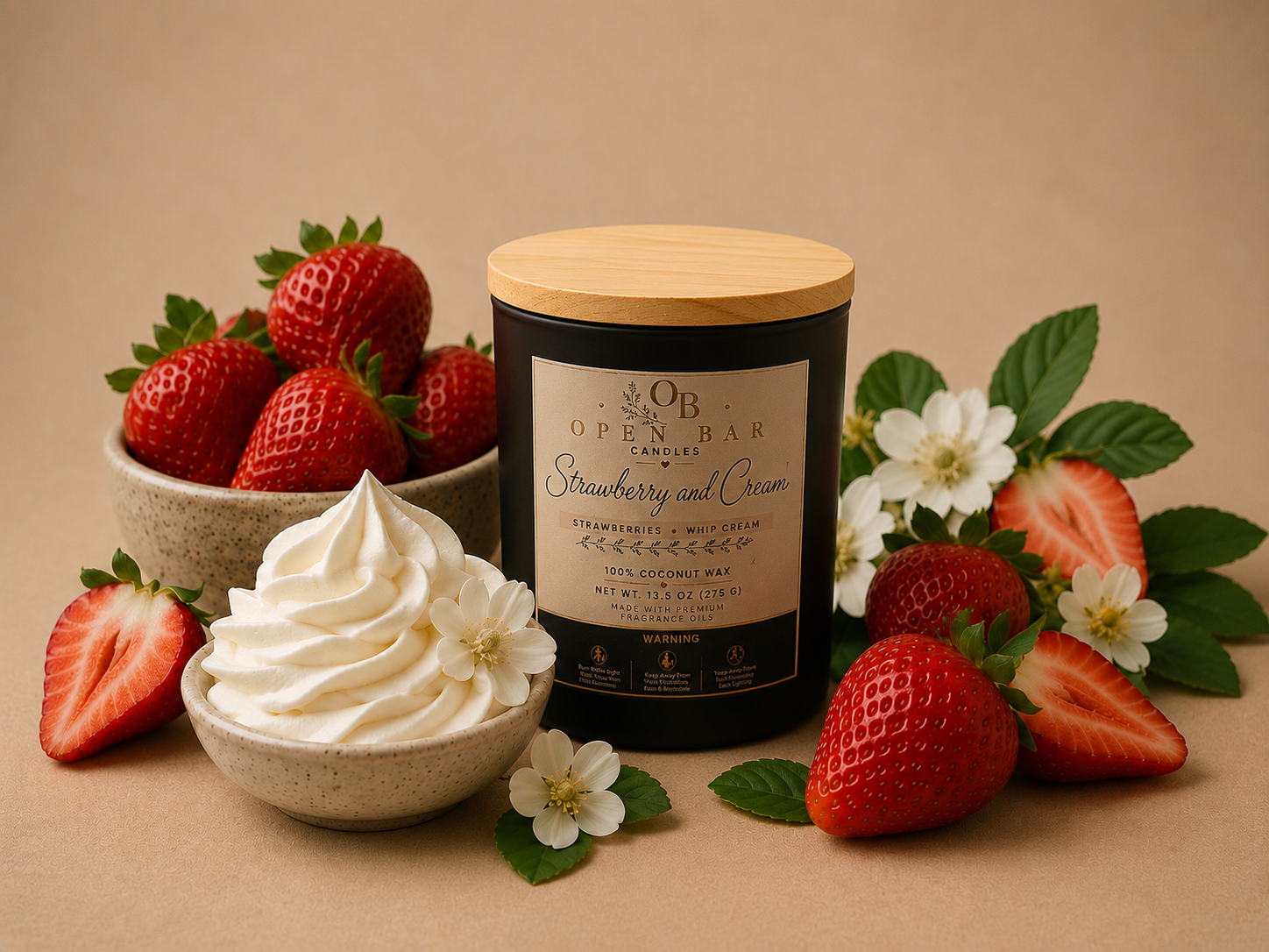 Strawberry and cream 13.5