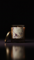 Vanilla Veil Matte Black Candle